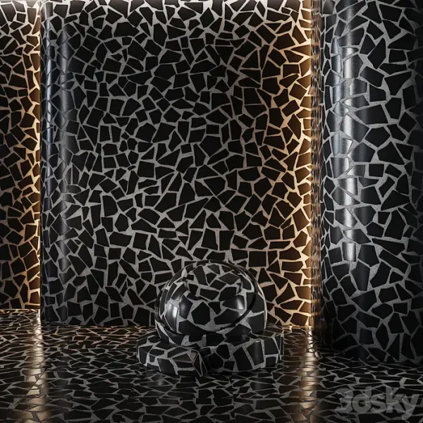3DSky - Chipped Tiles Broken Tiles Seamless Material - Image 5