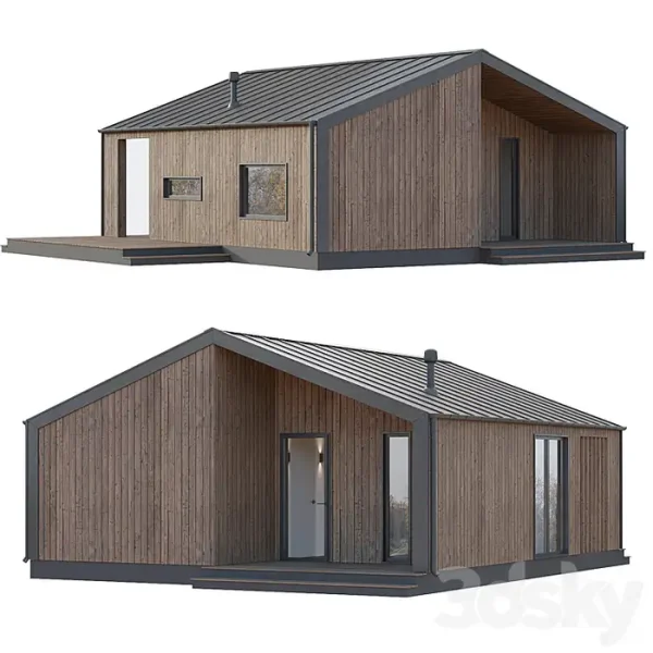 3DSky - BarnHouse 01