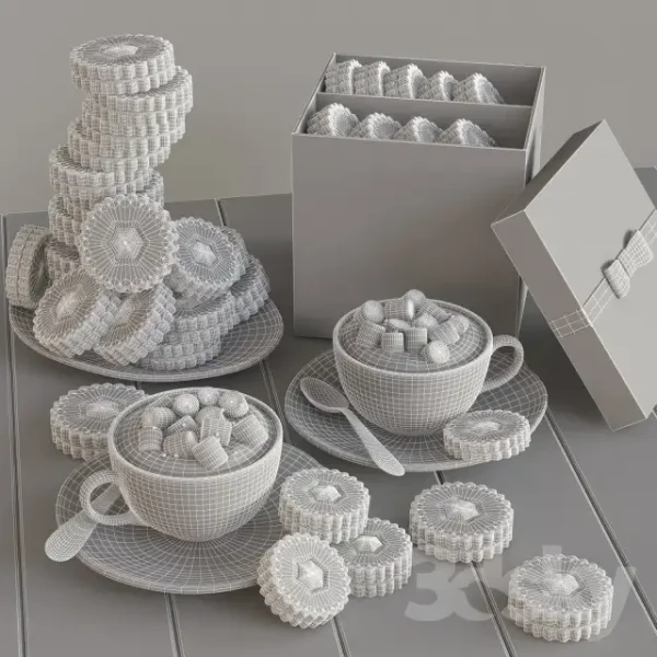 3DSky - Cocoa and Cookies - Image 2