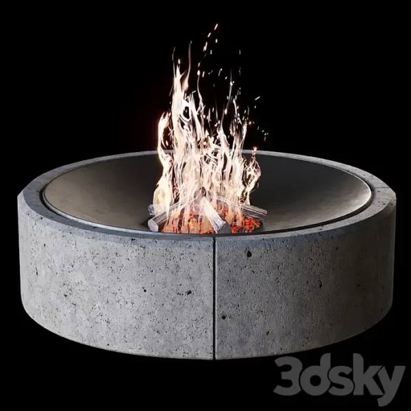 3DSky - Fireplace 02 - Image 2
