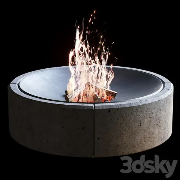 3DSky - Fireplace 02