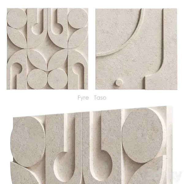 3DSky - Fyre Taso Relief Crate&Barrel