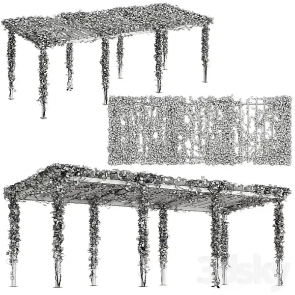 3DSky - Pergola with Ivy - Image 2