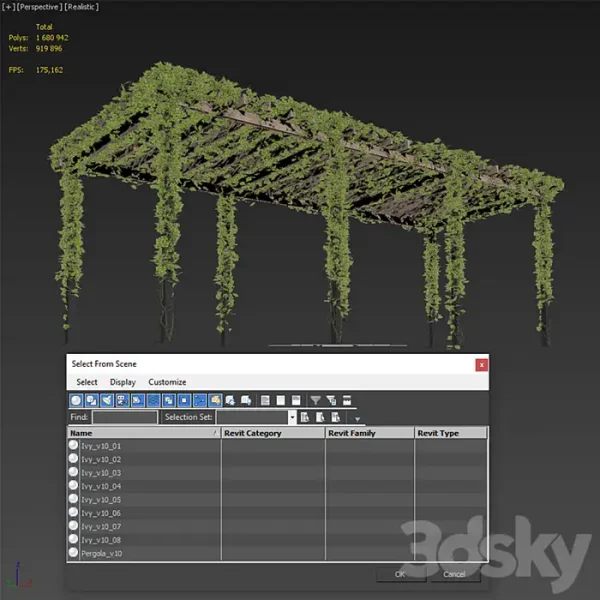 3DSky - Pergola with Ivy - Image 5