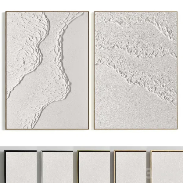 3DSky - Plaster Two Photo Frames T 455