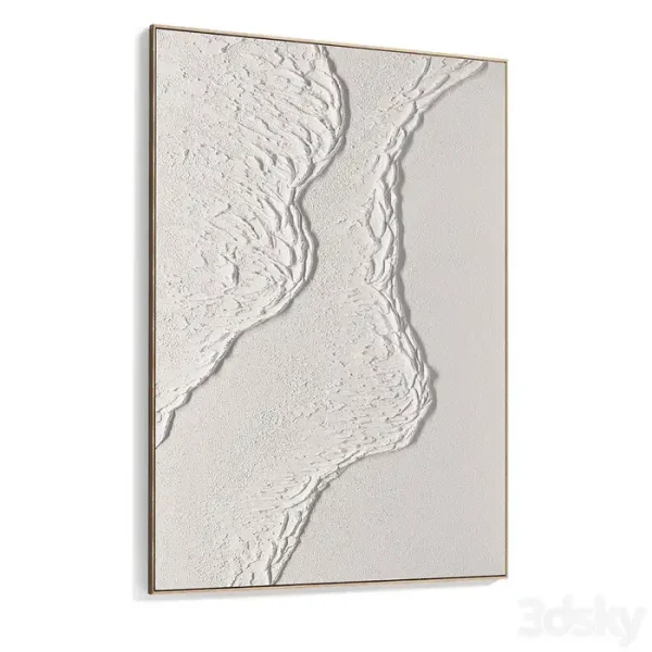 3DSky - Plaster Two Photo Frames T 455 - Image 4
