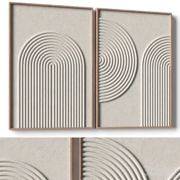 3DSky - Relief Artwork 3d Art Wall Decor