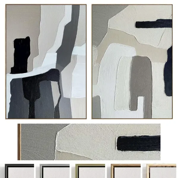 3DSky - Plaster Two Photo Frame D 535