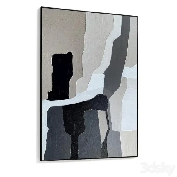 3DSky - Plaster Two Photo Frame D 535 - Image 4
