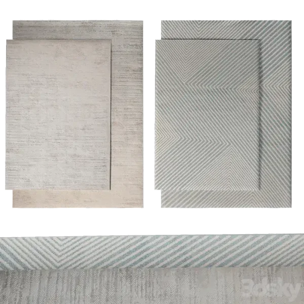 3DSky - Set of 4 Rugs from Luxdeco Luzon - Image 2