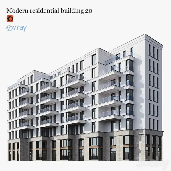 3DSky - Residential Building 20