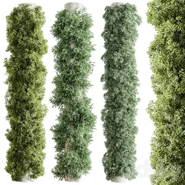 3DSky - Column Vertical Garden Wall Decor 93