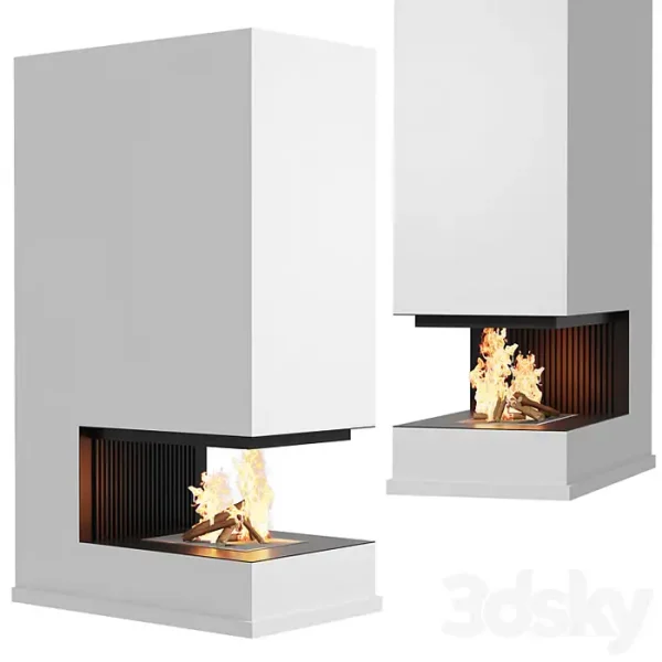 3DSky - Fireplace Composition 2