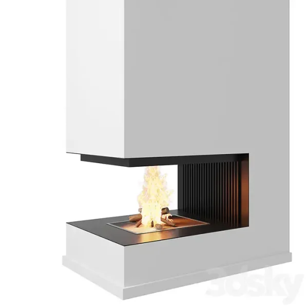 3DSky - Fireplace Composition 2 - Image 4