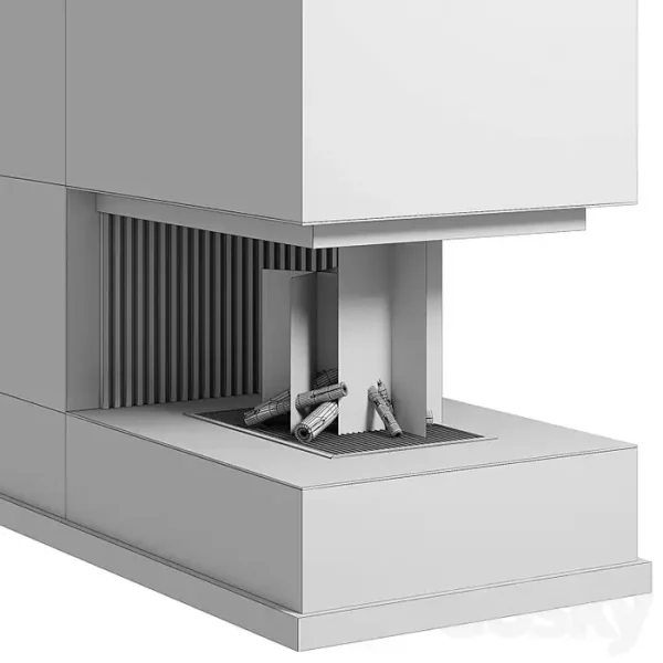 3DSky - Fireplace Composition 2 - Image 5