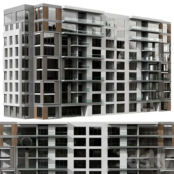 3DSky - Residential Building No83