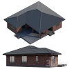 3DSky - One Story Brick House with a Terrace - Image 2