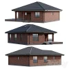3DSky - One Story Brick House with a Terrace - Image 3