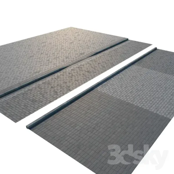 3DSky - Paving Slabs and Curb - Image 2