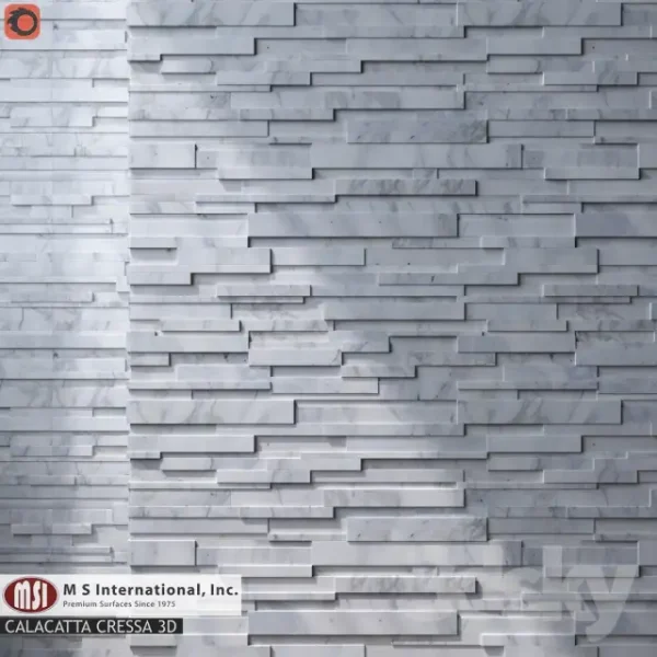 3DSky - MSI Stacked Stone Set 01