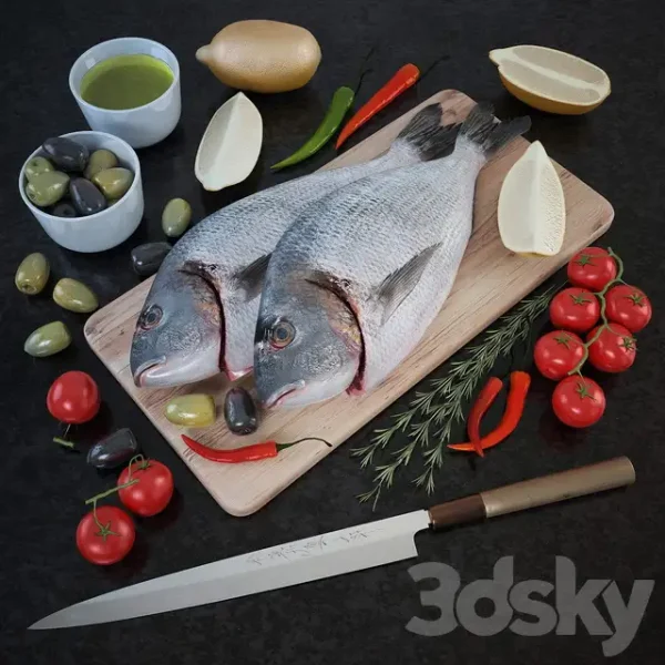 3DSky - Fresh Fish