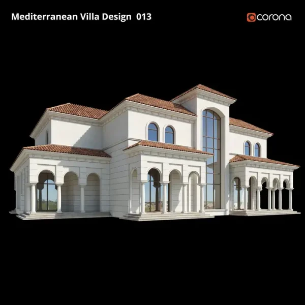 3DSky - Mediterranean Villa Design 013 - Image 3