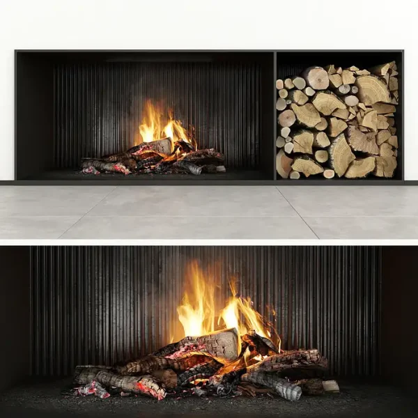 3DSky - Fireplace Modern 29
