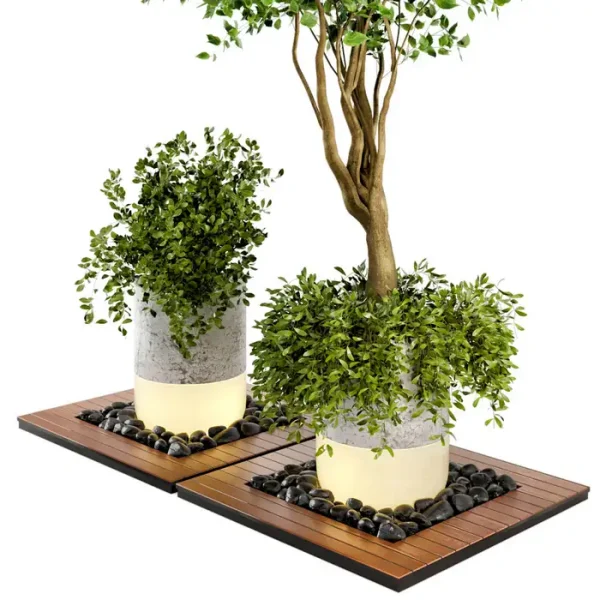 3DSky - Outdoor Plants Bush & Tree Combination of Wood - Image 3