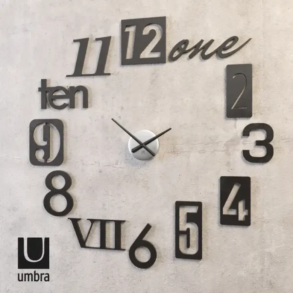 3DSky - Wall Clock Numbra