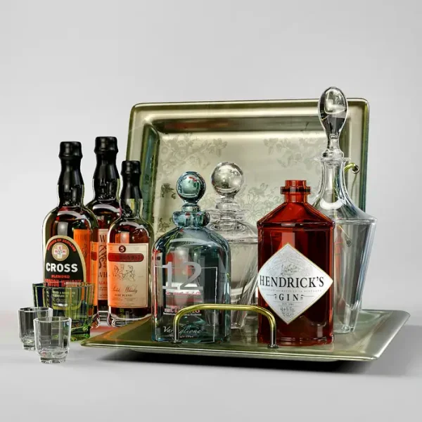3DSky - Set of Bottles