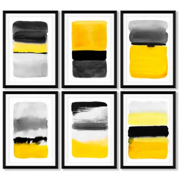 3DSky - A Sries of Posters With Abstract Painting