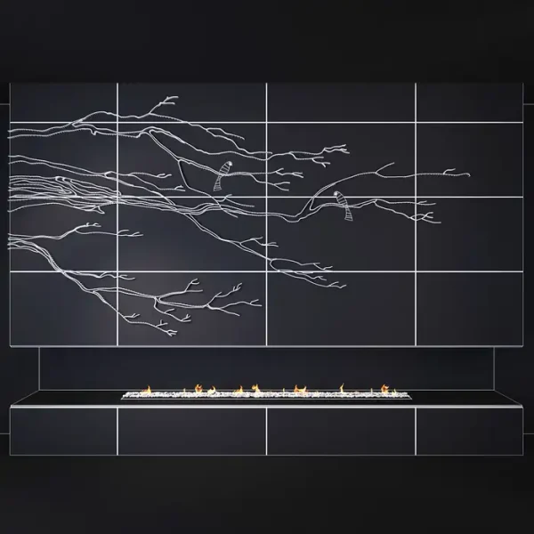 3DSky - Decorative Fireplace Branches - Image 5