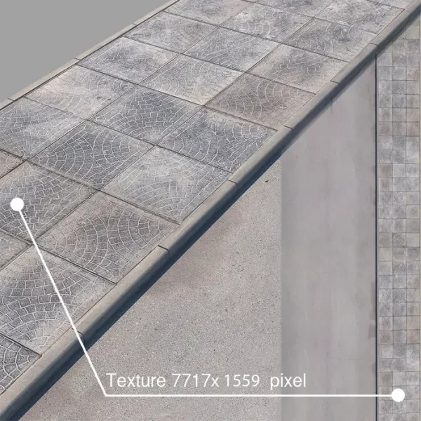 3DSky - Versions of the Sidewalk With the Road - Image 2