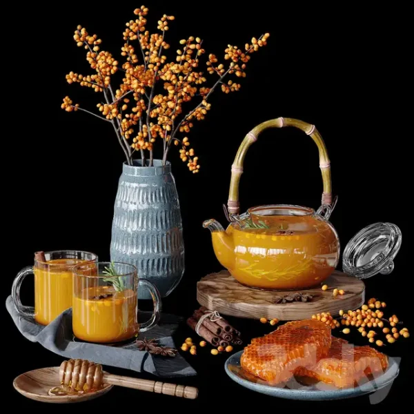 3DSky - Honeycomb Decorative Set