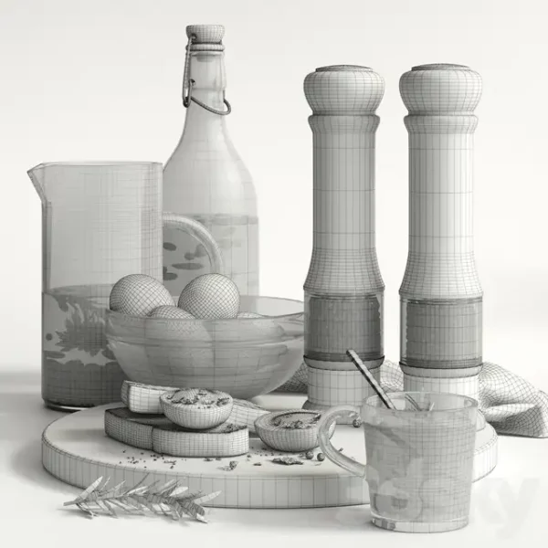 3DSky - Decorative Set 008 - Image 3