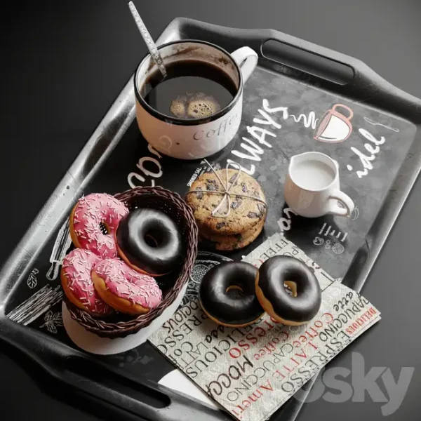 3DSky - Coffee Set - Image 3