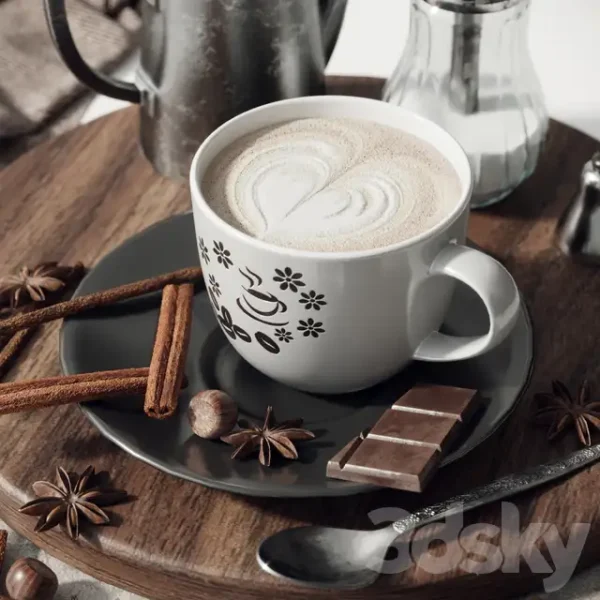 3DSky - Coffee Set 2 - Image 2