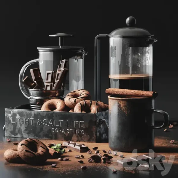 3DSky - Coffee Set 3 - Image 4