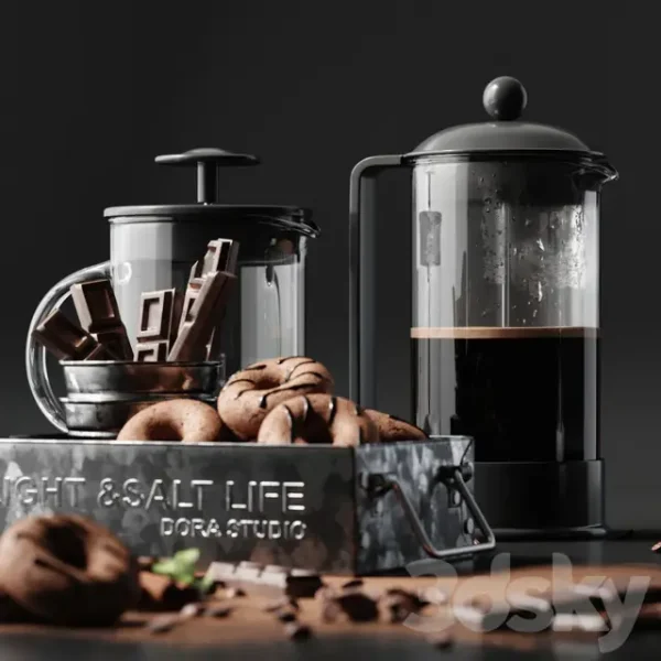 3DSky - Coffee Set 3 - Image 2