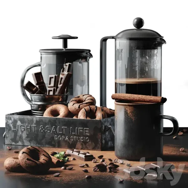 3DSky - Coffee Set 3