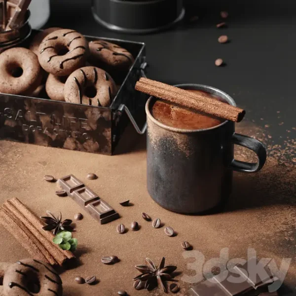 3DSky - Coffee Set 3 - Image 3