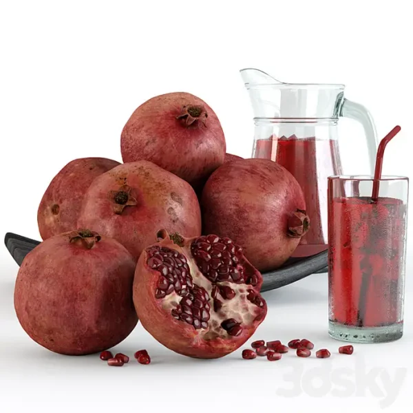 3DSky - Pomegranate and Pomegranate Juice - Image 3