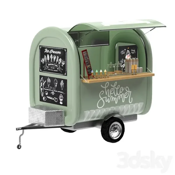 3DSky - Food Truck Ice Cream