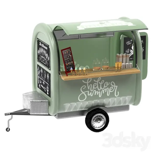 3DSky - Food Truck Ice Cream - Image 2