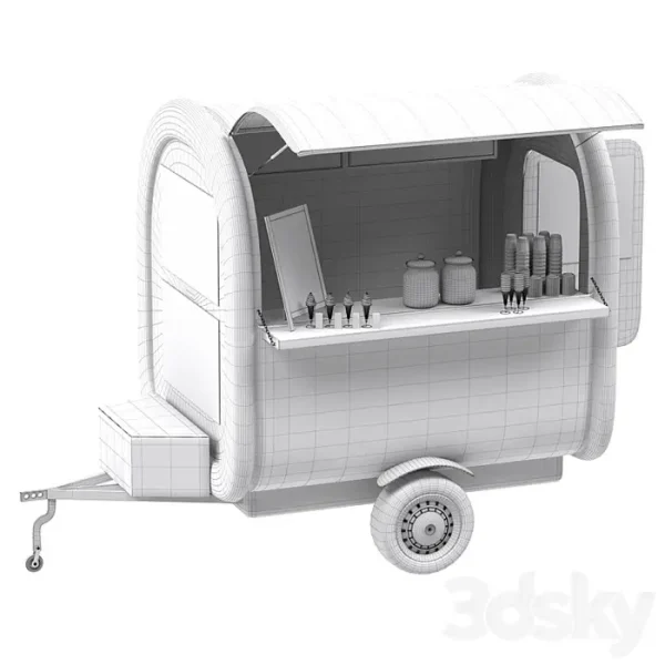 3DSky - Food Truck Ice Cream - Image 5