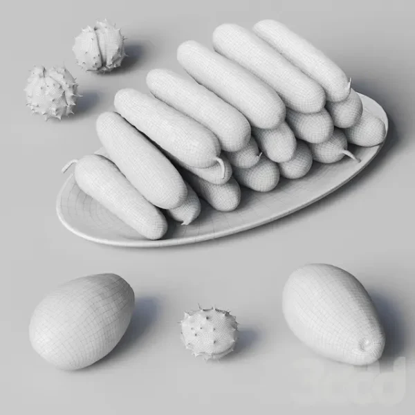 3DSky - Cucumbers Chestnuts and Avocados - Image 4