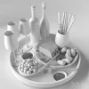 3DSky - Cheese Plate With Sausages and Wine Alcohol - Image 2