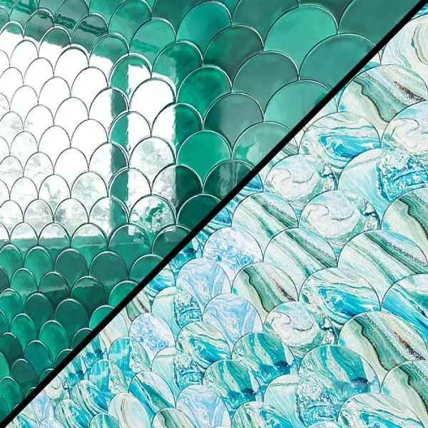 3DSky - Fish Scale Tile