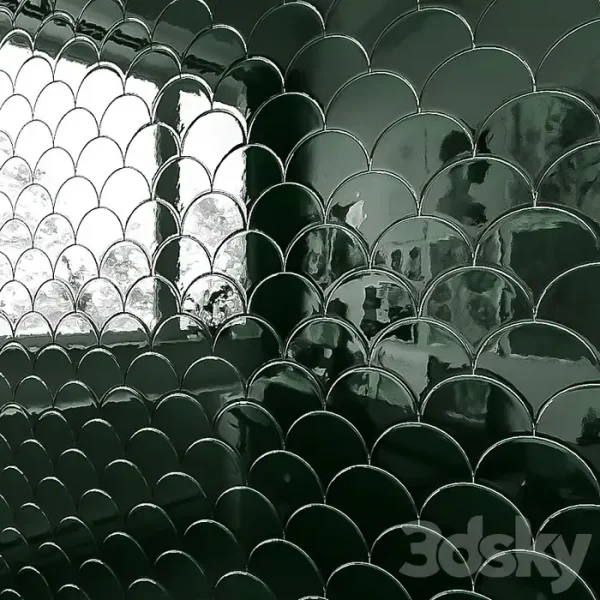 3DSky - Fish Scale Tile - Image 3
