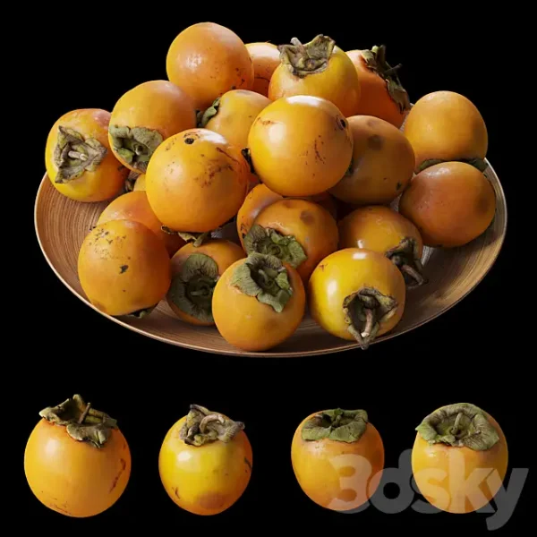 3DSky - Persimmon Kinglet on a Platter - Image 2